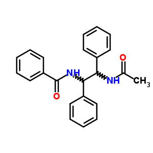 n-[2-(乙?；被?-1,2-二苯基乙基]-苯甲酰胺結(jié)構(gòu)式_6944-06-5結(jié)構(gòu)式