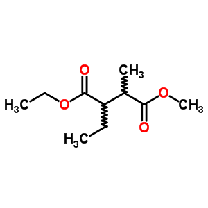 Butanedioic acid,2-ethyl-3-methyl-, 1-ethyl 4-methyl esterStructure,6963-51-5Structure Butanedioic acid,2-ethyl-3-methyl-, 1-ethyl 4-methyl ester Structure,6963-51-5Structure