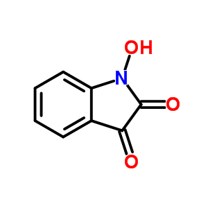 1-羥基吲哚-2,3-二酮結(jié)構(gòu)式_6971-68-2結(jié)構(gòu)式