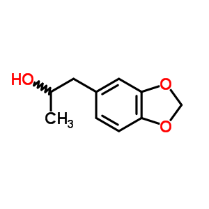 1,3-Benzodioxole-5-ethanol, .alpha.-methyl- Structure,6974-61-4Structure