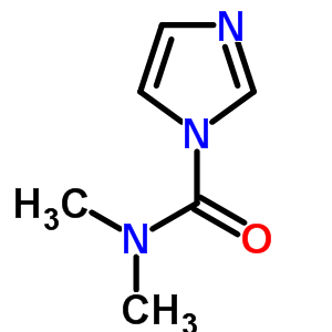 (9ci)-N,N-二甲基-1H-咪唑-1-羧酰胺結(jié)構(gòu)式_69829-55-6結(jié)構(gòu)式