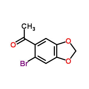 Ethanone,1-(6-bromo-1,3-benzodioxol-5-yl)-Structure,71095-26-6Structure Ethanone,1-(6-bromo-1,3-benzodioxol-5-yl)- Structure,71095-26-6Structure