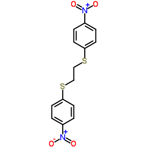 1,1-[1,2-乙烷二基雙(硫代)]雙[4-硝基-(9CI)苯結(jié)構(gòu)式_71532-93-9結(jié)構(gòu)式