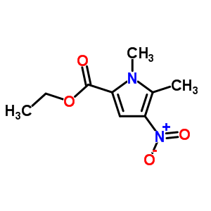 Ethyl 1,5-dimethyl-4-nitro-pyrrole-2-carboxylateStructure,72083-70-6Structure Ethyl 1,5-dimethyl-4-nitro-pyrrole-2-carboxylate Structure,72083-70-6Structure
