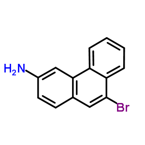 9-溴菲-3-胺結(jié)構(gòu)式_7473-67-8結(jié)構(gòu)式