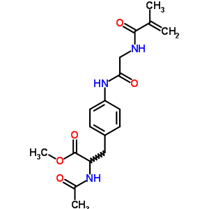 (9CI)-N-乙?；?4-[[[(2-甲基-1-氧代-2-丙烯基)氨基]乙?；鵠氨基]-L-苯丙氨酸甲酯結(jié)構(gòu)式_76311-21-2結(jié)構(gòu)式