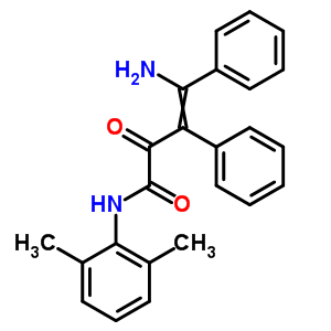 b-(氨基苯基亞甲基)-n-(2,6-二甲基苯基)-a-氧代-苯丙酰胺結(jié)構(gòu)式_77356-70-8結(jié)構(gòu)式
