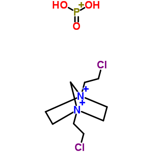 1,4-雙(2-氯乙基)-1,4-二氮雜雙環(huán)[2.2.1]庚烷結構式_79256-76-1結構式