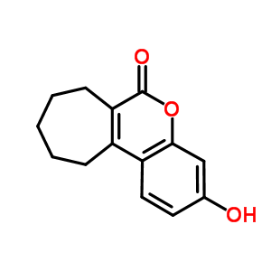 3-羥基-8,9,10,11-四氫-7H-環(huán)庚基色烯-6-酮結(jié)構(gòu)式_83688-44-2結(jié)構(gòu)式