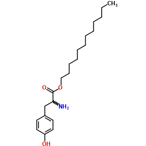 Dodecyl 2-amino-3-(4-hydroxyphenyl)propanoateStructure,84808-37-7Structure Dodecyl 2-amino-3-(4-hydroxyphenyl)propanoate Structure,84808-37-7Structure
