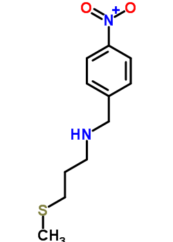 (9CI)-N-[3-(甲基硫代)丙基]-4-硝基苯甲胺鹽酸鹽結(jié)構(gòu)式_85485-87-6結(jié)構(gòu)式