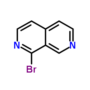 1-溴-2,7-萘啶結構式_86278-61-7結構式