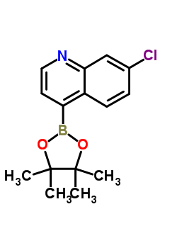7-Chloroquinoline-4-boronic acid pinacol ester Structure,871125-83-6Structure