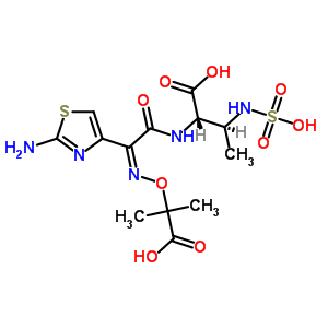 (2S,3s)-2-[[(2z)-2-(2-氨基-4-噻唑)-2-[(1-羧基-1-甲基乙氧基)亞氨基]乙?；鵠氨基]-3-(硫氨基)丁酸結(jié)構(gòu)式_87500-74-1結(jié)構(gòu)式