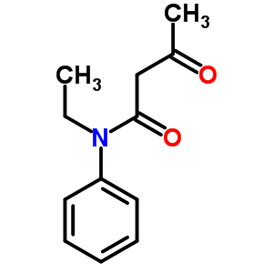 Butanamide,n-ethyl-3-oxo-n-phenyl-Structure,91640-35-6Structure Butanamide,n-ethyl-3-oxo-n-phenyl- Structure,91640-35-6Structure